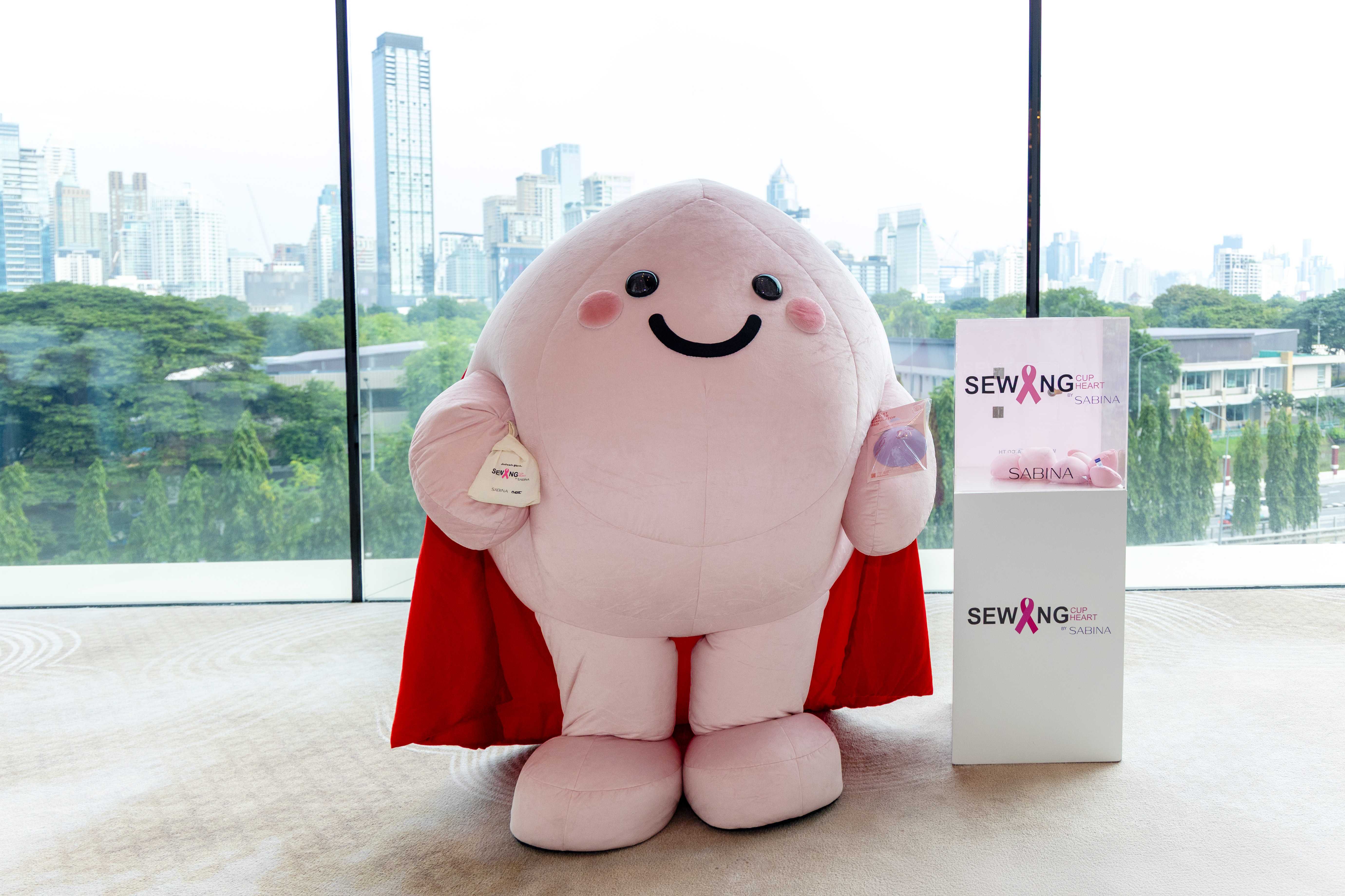 ซาบีน่า ร่วมเปิดงาน “Synergy for Her” ถักทอพลังใจ ส่งต่อกำลังใจให้ผู้ป่วยมะเร็งเต้านม 8