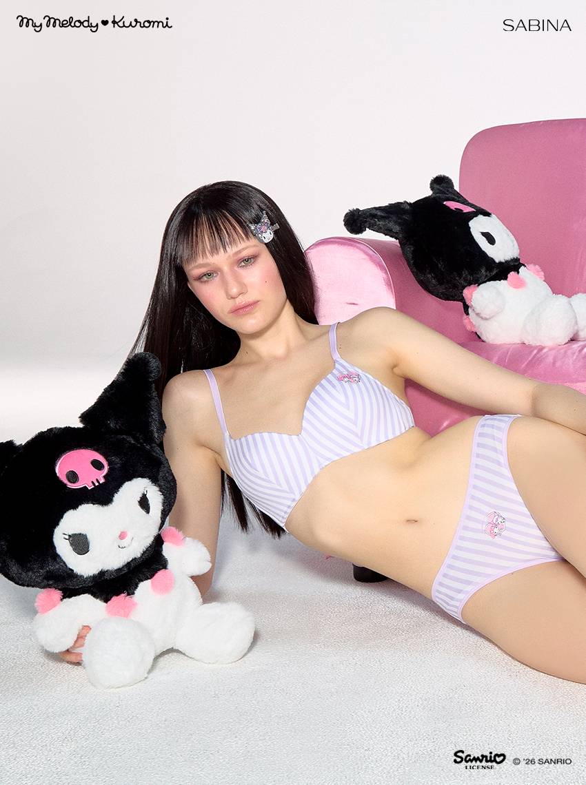 My Melody & Kuromi Wireless Bra