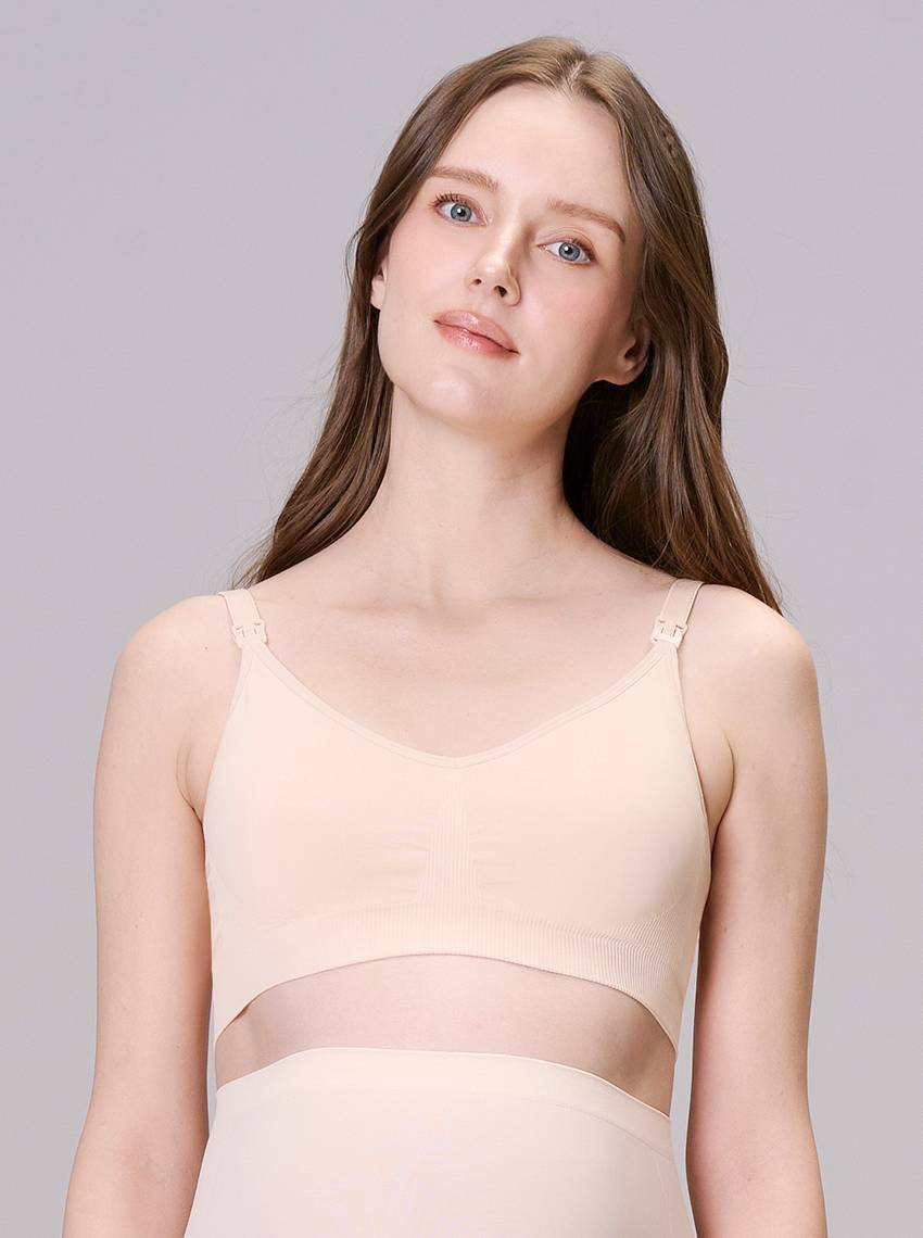 Maternity Seamless Wireless Bra