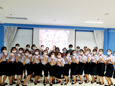 มหาวิทยาลัยเกษมบัณฑิต วิทยาเขตร่มเกล้า ร่วมกับซาบีน่า เย็บเต้านมเทียมเพื่อส่งมอบให้ผู้ป่วยมะเร็งเต้านม