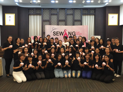 บริษัทซาบีน่า จัดกิจกรรมเย็บเต้านมเทียม ณ บริษัท วิริยะประกันภัย จำกัด (มหาชน) 10/06/17