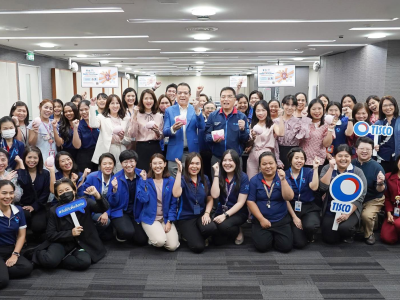 กลุ่มทิสโก้ จัดกิจกรรม "เย็บเต้ารวมใจ สู้ภัยมะเร็งเต้านม ร่วมกับซาบีน่า ปี 2"