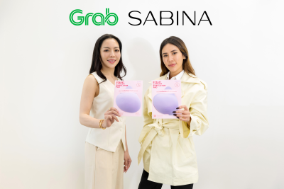 ซาบีน่า จับมือ แกร็บ รณรงค์การตรวจเต้านมด้วยตนเอง แจกแผ่นฟองน้ำ Breast Cancer Simulator Pad ให้คนขับแกร็บผู้หญิง ต้อนรับวันสตรีสากล
