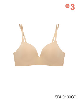 SABINA  BRALESS WIRELESS BRA Soft Doomm Collection Style no. SBH9100 DarkSkin