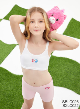 Sabina Care Bears Collection Style no. SBLC026+SXLC022 White-Pink