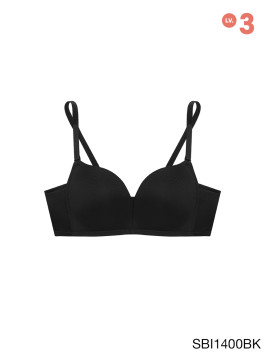 Sabina Invisible Wire Bra Modern V Collection Style no. SBI1400 Black