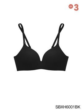 [Online Exclusive] Soft Doomm Seamless Wireless Bra - Black