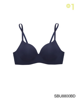 Pretty Perfect Seamless Wireless Bra - DarkBlue