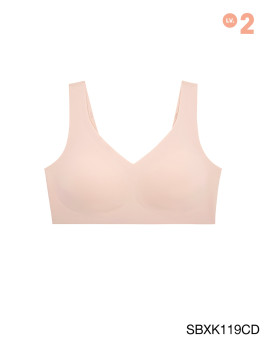 [Online Exclusive] Soft Collection Seamless Wireless Bra - Dark Skin