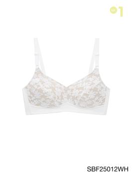 Forever Young Wireless Bra - White