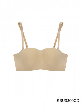 BRALESS | Pretty Perfect Seamless Wireless Strapless Bra - DarkSkin