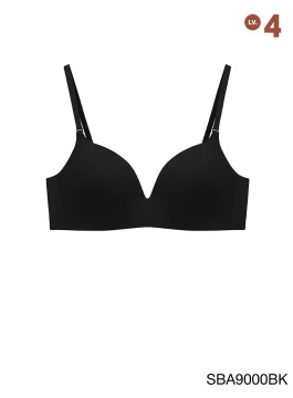 Doomm Doomm Airflow Seamless Wireless Bra - Black