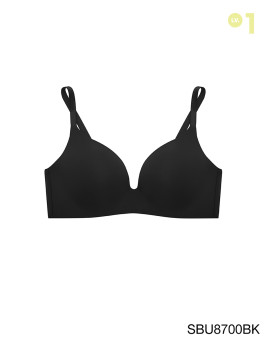 Pretty Perfect Seamless Wireless Bra - Dark Grey