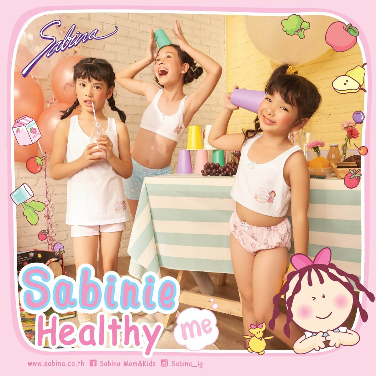 Sabinie เสื้อชั้นใน รุ่น Healthy me