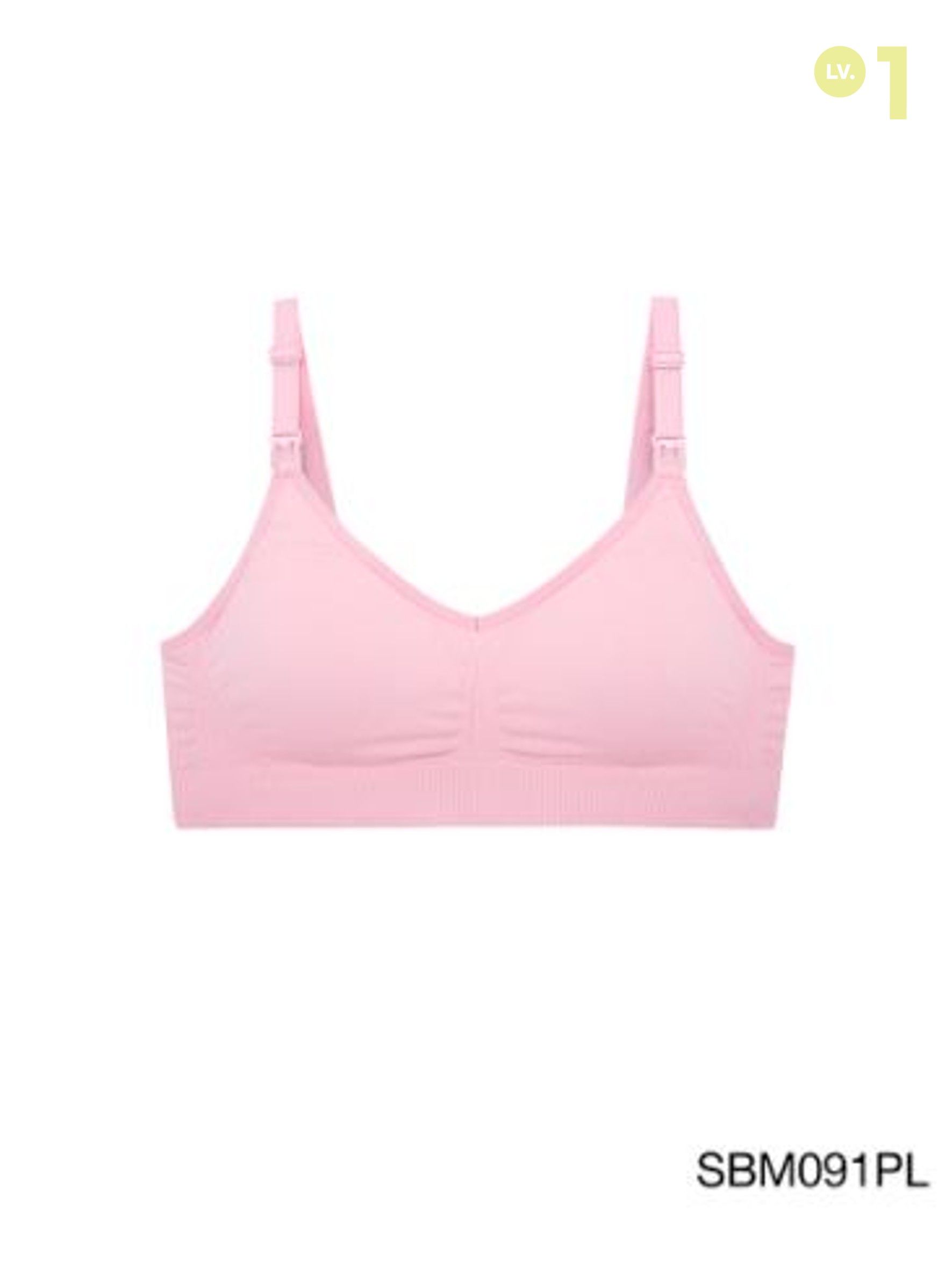 Sabina Invisible Wire Bra Seamless Fit Marternity Collection Style no.  SBM091 LightPink