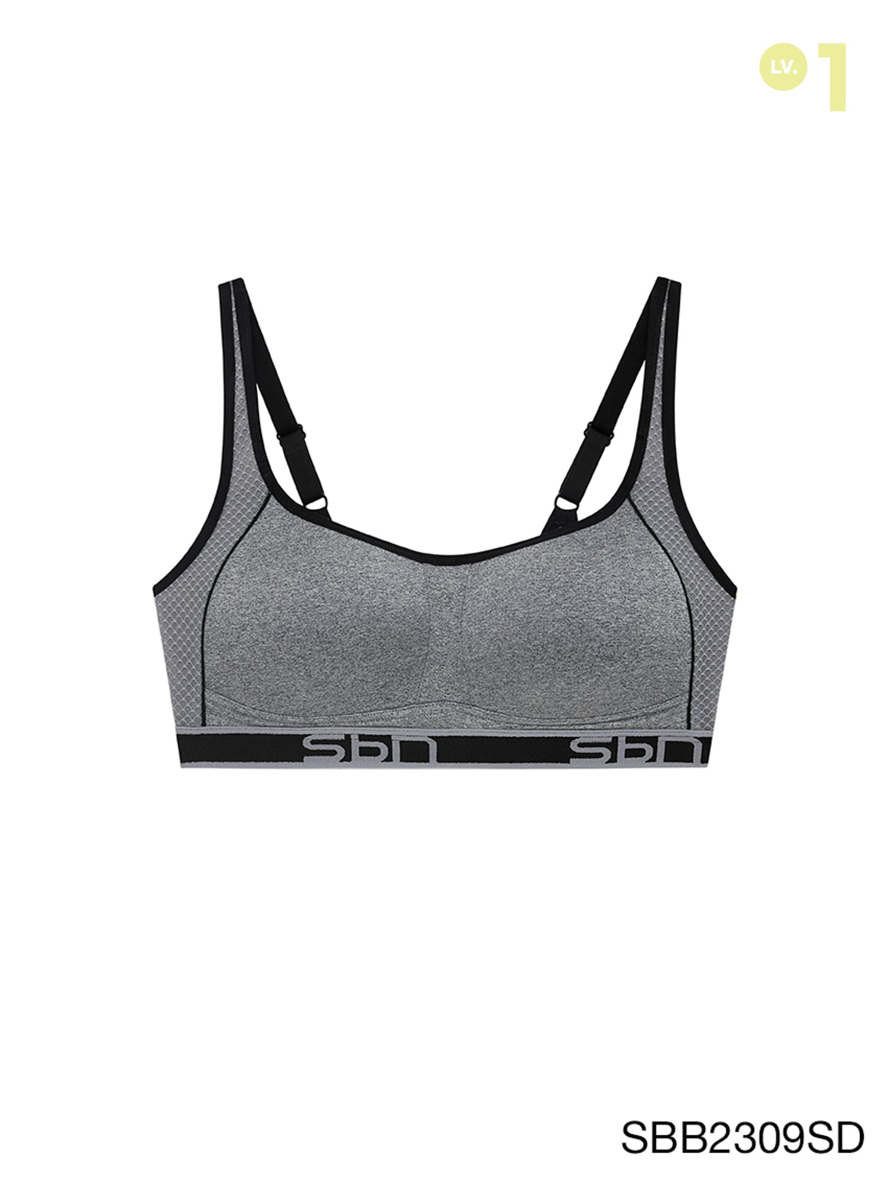 SABINA Bra Sport Bra Collection Sbn Sport SBB1202SL Silver Grey