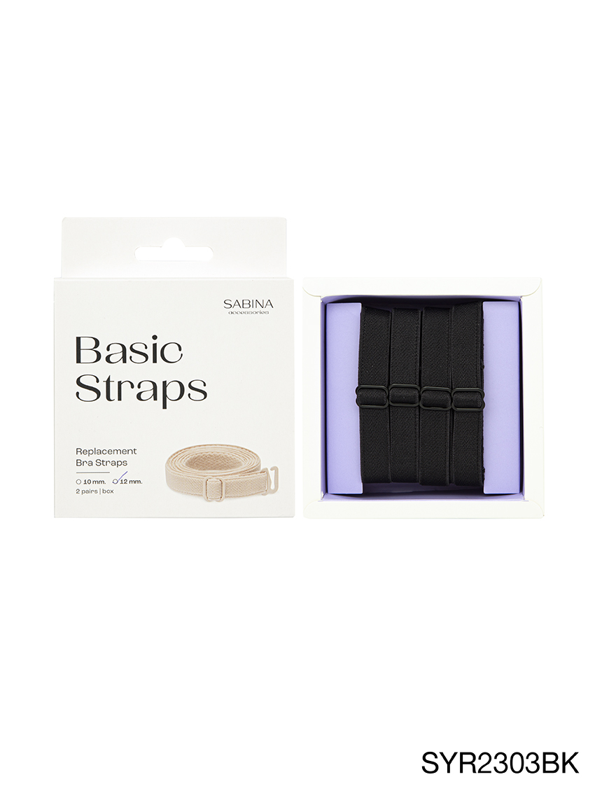 Sabina Sabina Replacement Bra Straps Size 12 MM Accessory