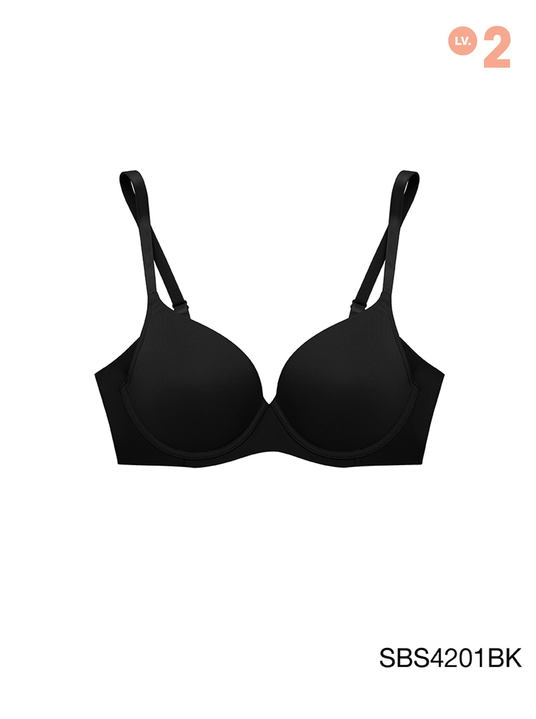 Sabina Wire Bra Sixnature Collection Style no. SBS4201 Black