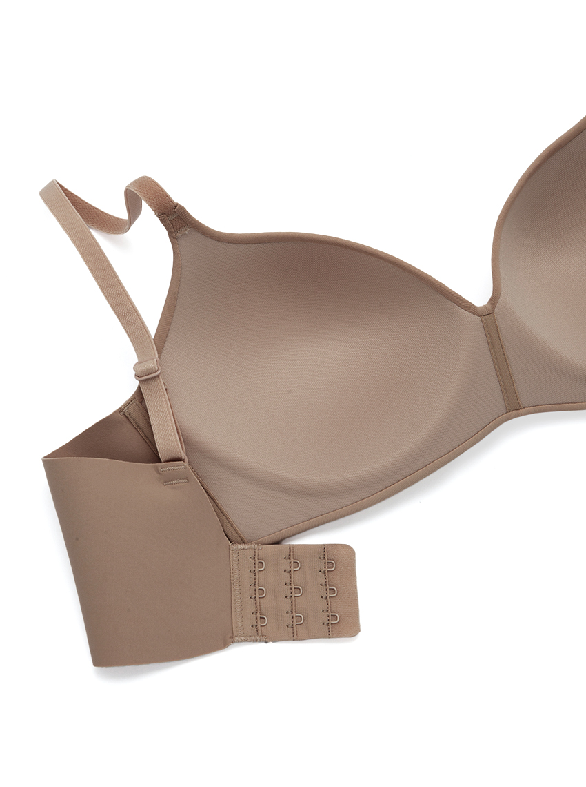 e-Tax  56.57% OFF on SABINA [Pack 3 Piece] Invisible Wire Bra Seamless Fit  Perfect Bra Collection - Tan