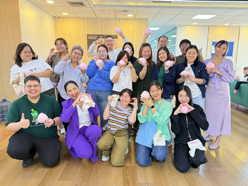 ฮุนได โมบิลิตี้ (ประเทศไทย) จำกัดร่วมเย็บเต้ากับซาบีน่า เพื่อผู้ป่วยมะเร็งเต้านม