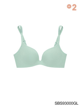 Sabina เสื้อชั้นใน มีโครง รุ่น Sixnature รหัส SBS93000 สีเขียวอ่อน