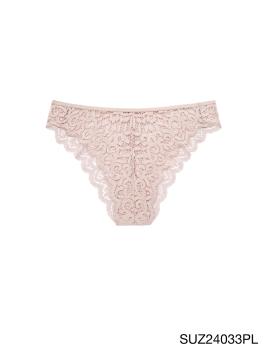 Panty Zone กางเกงในทรงบิกินี่ - สีชมพูอ่อน